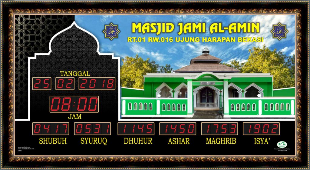 Jual Beli Jam Digital Waktu Sholat