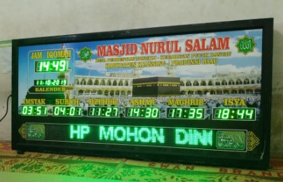 Jam Digital Masjid Iqomah