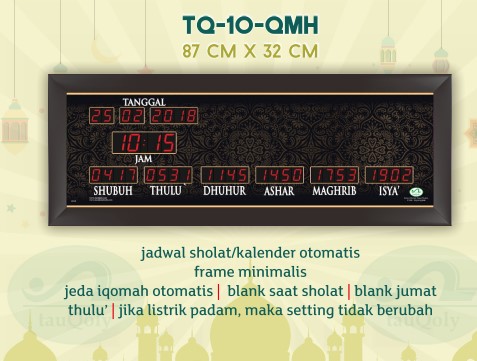 Jam Waktu Shalat Digital